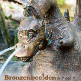 Draken beeld brons BBWR90143