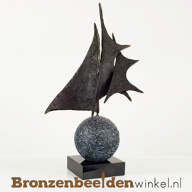 Pensioen collega cadeau "De wereld rond" BBW005br24