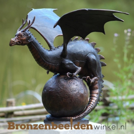 Bronzen draken beeld BBWB56592