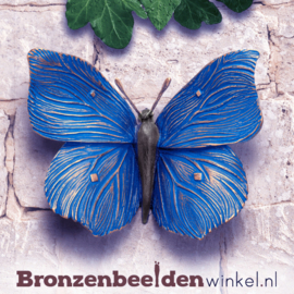 Beeld vlinder op sokkel BBW85525os