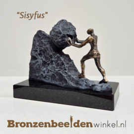 Sisyfus beeldje | De mythe van Sisyphus​ BBW23pb65