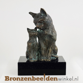 Kattenbeeldje van brons BBWR88577