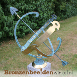 NR 3 | Afscheidscadeau Bronzen zonnewijzer BBW0028br