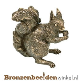 Bronzen eekhoorn beeld BBWP4360