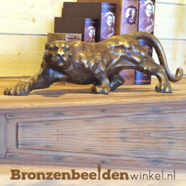 Bronzen panter beeld BBW0215