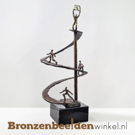 TOP 50 jaar bestaan bedrijf cadeau "Positieve spiraal" met jaartal 50 BBW006br24