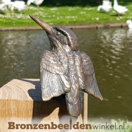 NR 2 | Kleine bronzen vogel ''IJsvogel beeldje'' BBW88367