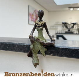 Afrikaans beeld "Jina" 12 cm BBWZT27KL