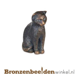 Kattenbeeldje van brons BBW85378