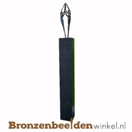 Zakelijk geschenk "Reaching for the Top" op sokkel BBW004br30