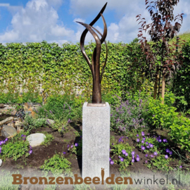 Abstract tuinbeeld "De Levensboom" XL versie BBW91233br-xl