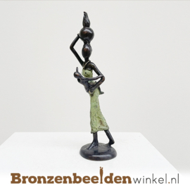 Afrikaans beeld "Yaa en Noni" 16 cm BBWST29KL15