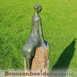 Gedenkbeeld  "De Zon- en Sterrenkijker" - groen BBW005br07g