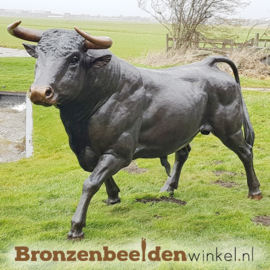 Levensgrote bronzen stier beeld BBW76345