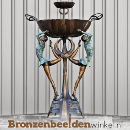 Waterornament met klassieke danseressen BBW8005