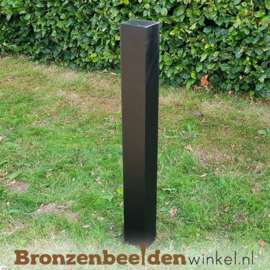 Granieten natuursteen sokkel 95x10x10 cm - dark finish