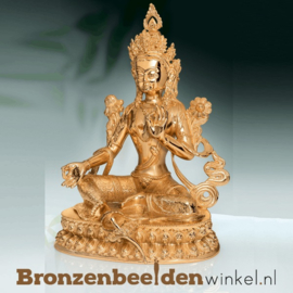 Bronzen Boeddha beeld "Tara" BBW37262