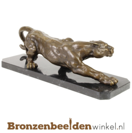 Bronzen panter beeld BBWBR88