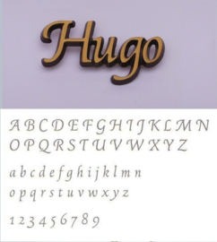 Losse letters Hugo