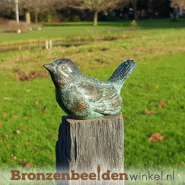 Vogel beeldje in brons BBW1319