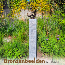 Beeld voor in de tuin "Kusjes naar de hemel" - XL versie BBW01br43XL