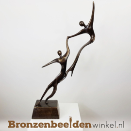 Groot bruiloft cadeau "Swingende Geliefden" BBW001br11