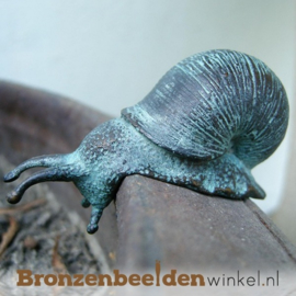 Bronzen slak beeldje BBWAN1086BR
