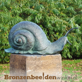 Bronzen reuzenslak beeld BBWAN0413BR