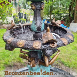 Bronzen fontein "De drie vrouwen" BBW94268