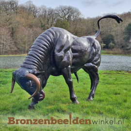 Bronzen stier beeld BBW82058