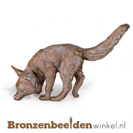 Bronzen vos beeld BBW37224