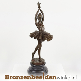 Ballerina beeldje brons BBWFA86