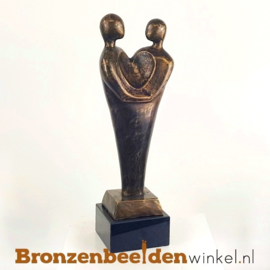 Liefde kado beeld "In elkaars Hart" BBW1401BR