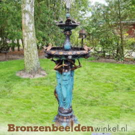 Bronzen fontein "De drie vrouwen" BBW94268