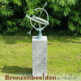 NR 3 | Nieuwe woning cadeau ''Klassieke bronzen zonnewijzer'' BBW0221br