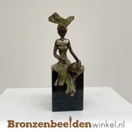 Afrikaans beeld "Sade" 12 cm BBWZT28KL