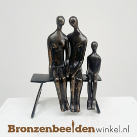 Beeldje ouders met 1 kind - STEL ZELF SAMEN