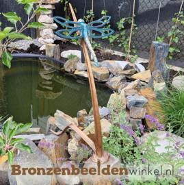 Dieren tuinbeeld reuzenlibelle BBW84283