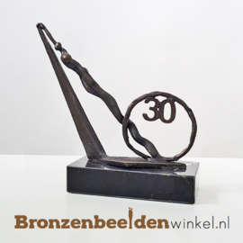 TOP 30 jaar bestaan bedrijf cadeau "De mijlpaal" met jaartal 30