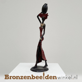 Afrikaans beeld "Dierbaar" 35 cm bbwST03GR35