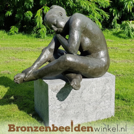 Bronzen tuinbeeld "Catharina" BBW1092