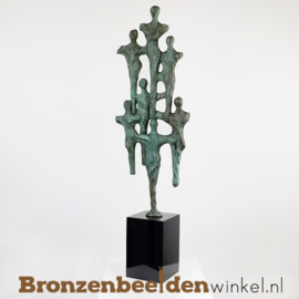 Sculptuur "Samen stijgen naar grote hoogte" BBW007br22