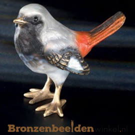 Bronzen vogeltje in kleur BBWF6536fa05