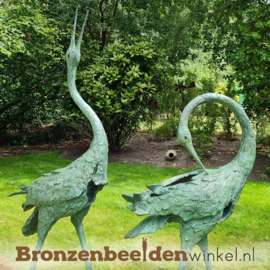 NR 6 | Abstract dierenbeeld twee ooievaars BBW70105