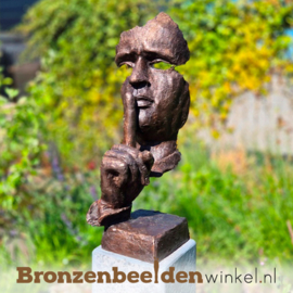 Tuinbeeld "Het zwijgen opleggen" BBW248528
