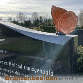 Vlinder voor op het graf ''Oranje reuzenvlinder'' BBW85492
