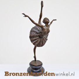 NR 1 | Sinterklaas cadeau ''Ballerina beeldje brons'' BBW2219a