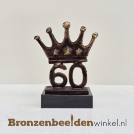 TOP 60 jaar vrouw cadeau "Kroonjaar 60e verjaardag"