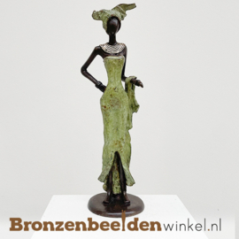 Afrikaans beeld "Mirembe" 35 cm bbwST33GR35