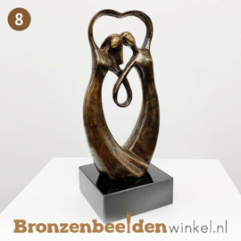 NR 8 | Bronzen beeld Rotterdam "Hart voor Elkaar" BBW001br07